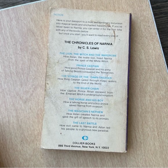 The Horse And His Boy Vintage 1970 Paperback Book By C.S. Lewis - Picture 2 of 10